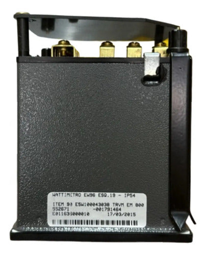 Wattimetro Ew96 Esq.19 2000/5a 440/115v Trmv 800kw Kron