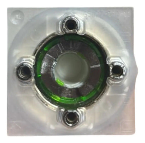 Cabecote P/ Comutador 30mm Metalico 2 Posições 9001ks11k3r Prata