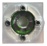 Cabecote P/ Comutador 30mm Metalico 2 Posições 9001ks11k3r Prata
