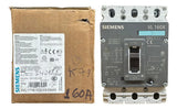Disjuntor Tripolar 160a 3vl1716-1dd33-0aa0 Siemens