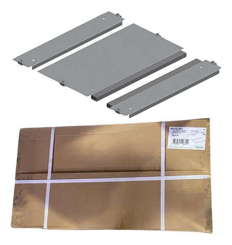 Placa De Prensa Cabos Nsyec861 Schneider Panelset