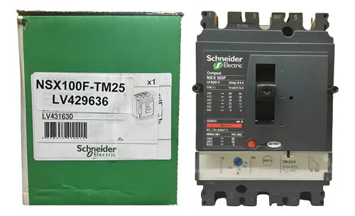 Disjuntor Tripolar 25a Nsx100f-tm25d Lv429636 Schneider