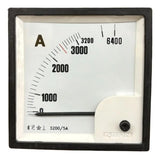 Amperimetro Fm96pc 3200/6400/5a Travamento Em 2400 Ip54 Kron
