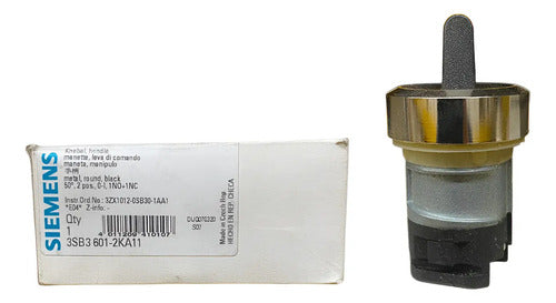 Chave Comutadora 2 Posiçoes 3sb3601-2ka11 Siemens