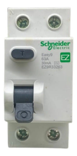 Interruptor Diferencial Idr 2p 63a 30ma Ez9r33263 Schneider