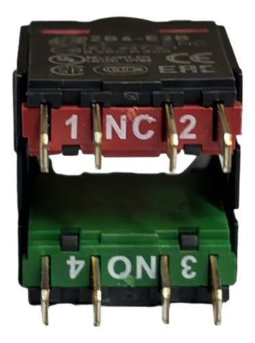 Comutador 16mm Com Chave Retangular Xb6dgc5b Schneider