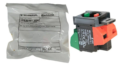 Bloco De Contato E111 1na + 1nf De Impulso Ace Schmersal
