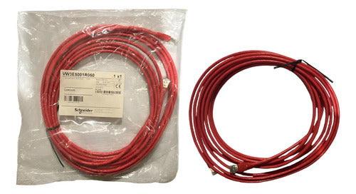 Cabo  Sercos Iii 5 Metros Vw3e5001r050 Schneider Vermelho