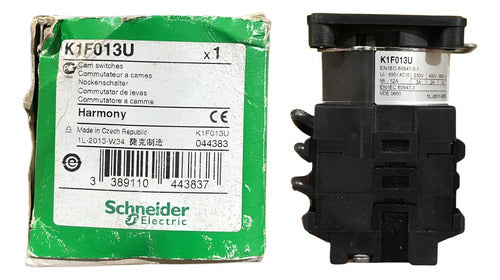 Chave Seletora K1f013u Schneider Preto -