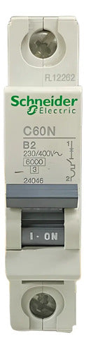 Disjuntor Unipolar 2a C60n 24046 Schneider