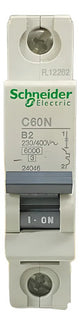 Disjuntor Unipolar 2a C60n 24046 Schneider