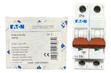 Disjuntor Bipolar Faz6-c4/2-sa 4a 6ka Eaton -