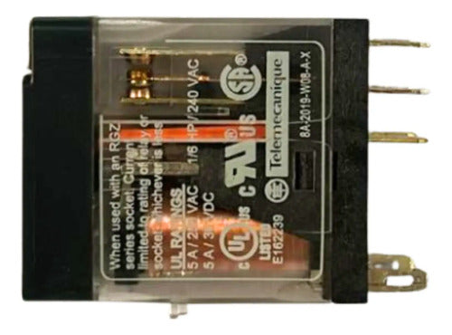 Kit Com 3: Rele Interf Led 2c/o 5a 24vcc Rxg23bd Schneider 24vcc