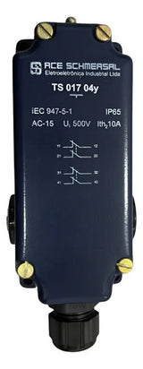 Chave Fim De Curso Ts 017 04y Schmersal Azul
