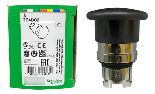 Cabeçote Para Botão Ø22mm Metálico Zb4bc2 Schneider Metálico 0