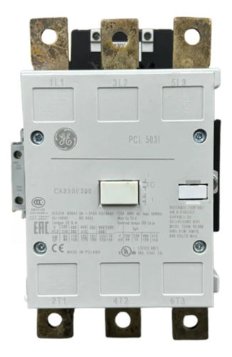 Contator 3p Ck85be311j 205a 110-127vca/cc 1na 1nf GE 110-127