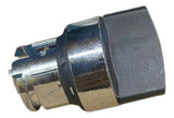 Cabeçote Para Chave Seletora Ø22mm 2 Pos Zb4bd4 Schneider Metal Cromado
