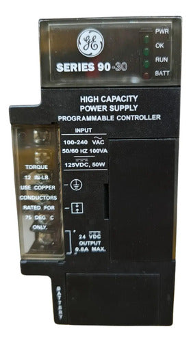 Modulo Fanuc Fonte Ic693pwr330j 120/240 Vca 125 Vcc Ge Novo