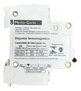 Kit Com 5 Peças: Disjuntor 1p 63a 230v K32a1c63 Schneider