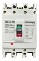 Disjuntor Tripolar 100a 690v Sdls100 Steck 690v 50/60hz