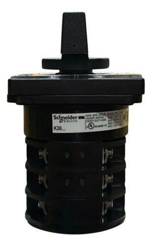 Comutador Rotativo Rev 32a K30f003up Schneider Preto -