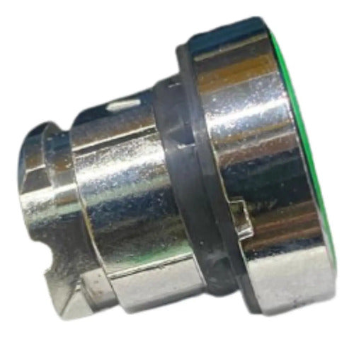 Kit Com 2: Cabeçote Para Botão 22mm Verde Zb4ba3 Schneider Verde -