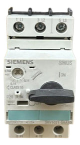 Disjuntor Motor 3rv1021-0aa10 0,11-0,16a Siemens  Não Informado 50/60hz