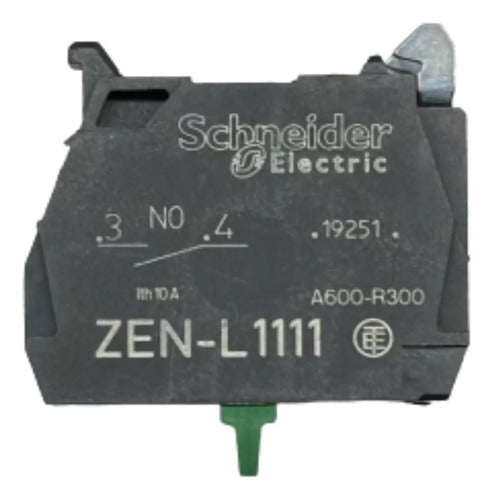 Kit Com 5: Bloco De Contato Zenl1111 Schneider