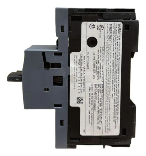 Disjuntor Motor 4,5-6,3a 3rv2011-1ga20 Siemens Não Informado 50