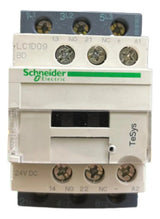Contator Tripolar Tesys 9a 1na+1nf 24vcc Lc1d09bd Schneider 24v