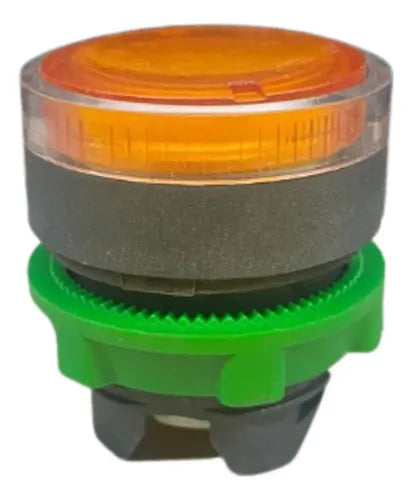 Cabeçote Para Botão Luminoso Modular Ø22mm Zb5aw35 Schneider Laranja -