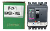 Disjuntor Tripolar 80a Lv429671 Nsx100h-tm80d Schneider