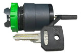 Cabecote Para Chave Seletora 22mm 3pos Zb5ag1 Schneider Preto