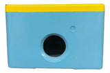 Botoeira Metalica Vazia 22mm Az 1 Furo Xapj1201h29 Schneider Azul