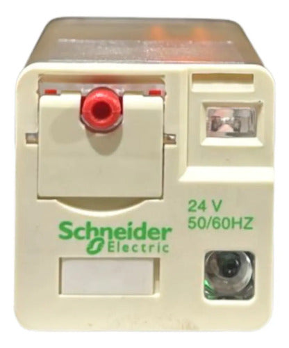 Kit Com 2: Rele Universal Com Led 10a Rumc2ab2b7 Schneider 24v