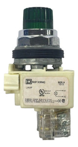 Botao 30mm Saliente Luminoso Verde 9001k2l40gh13 Schneider Verde 1naf