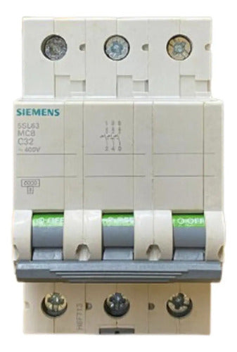 Interruptor Diferencial 5sl6332-7mb 32a Siemens