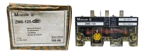 Bloco De Proteção Zm6-125 80-125a Moeller