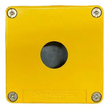 Botoeira Metalica Vazia 22mm Az 1 Furo Xapj1201h29 Schneider Azul