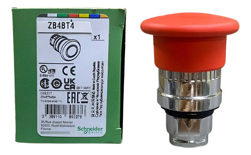 Cabeçote Para Botão Ø22mm Metálico Zb4bt4 Schneider