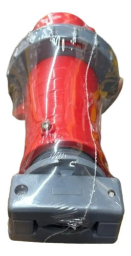 Plug 3p+t 63a 440/460v 11h Ip67 S45711w Vermelho Steck Vermelho