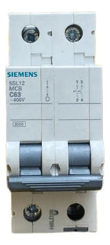 Disjuntor 5sl1263-7mb 63a C63 2p Siemens