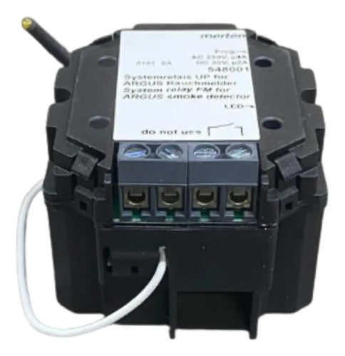 Sistema De Relé P/ Detector De Fumaça Argus 548001 Schneider Não Informado