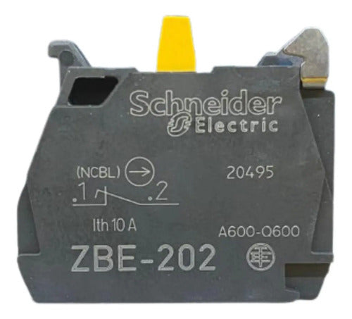 Bloco De Contato 1nf Abertura Retardada Zbe202 Schneider