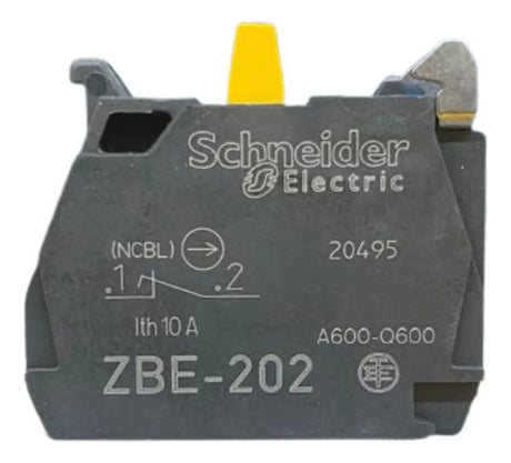 Bloco De Contato 1nf Abertura Retardada Zbe202 Schneider