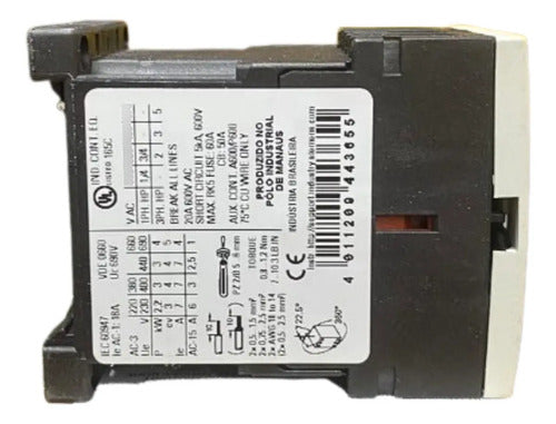 Contator 3rt1015-1ag12 110v 60hz 7a Siemens 127v