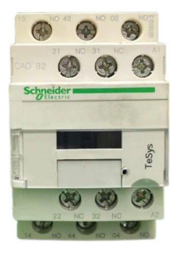 Contator Auxiliar 3na+2nf 120vca Cad32g7 Schneider 120vca