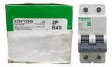 Kit Com 2: Disjuntor 2p 40a Curva B Ez9f13240 Schneider