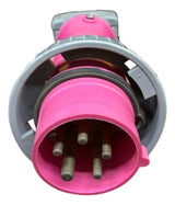 Plug 3p+n+t 16a 24v 2h S5072w Rosa Ip67 Steck 24v