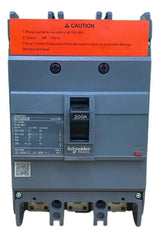 Disjuntor 200a Tripolar Ezc250n Ezc250n3200 Schneider 690v 50/60 Hz